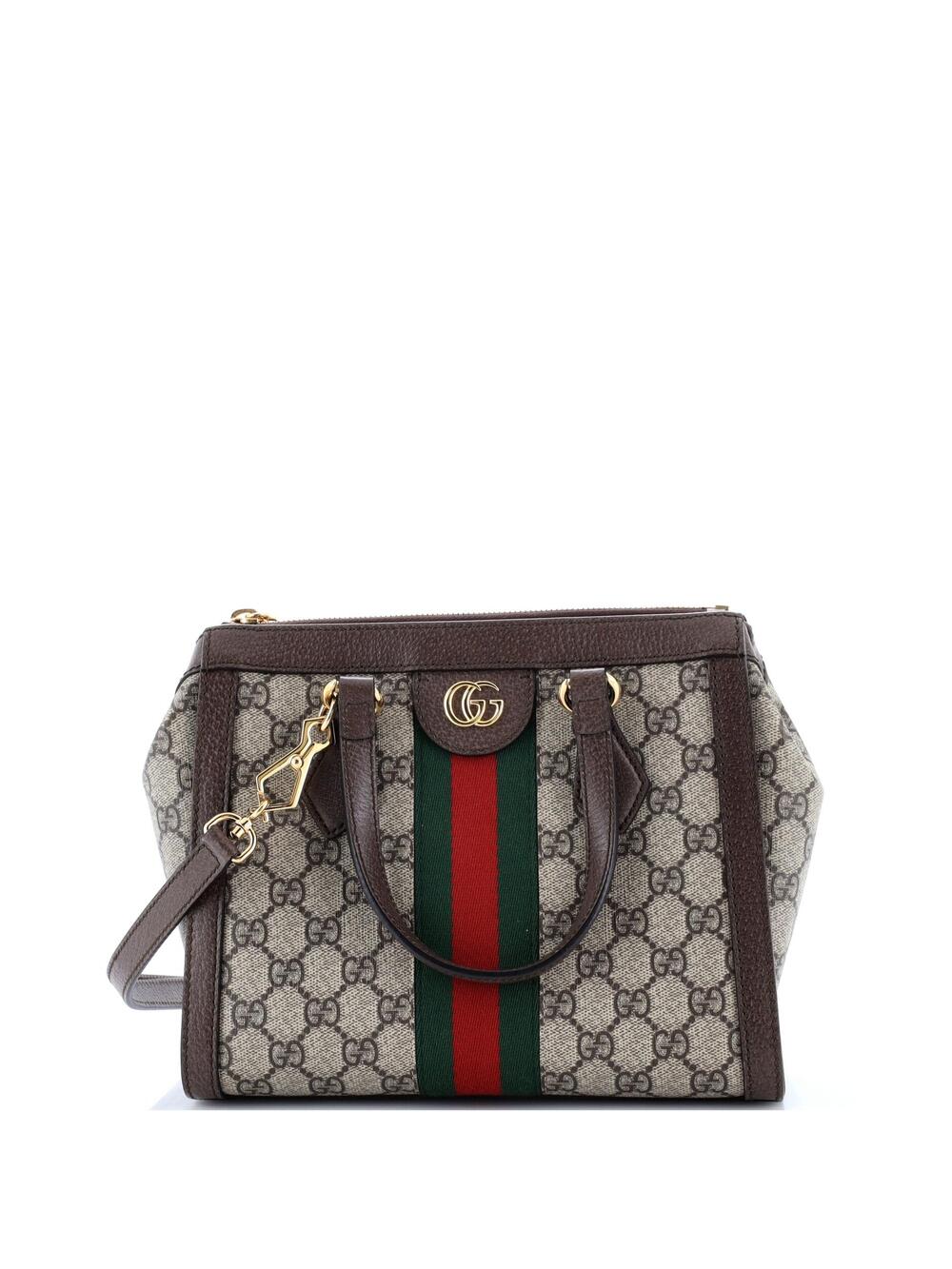 Gucci Ophidia Top Handle Tote Gg Coated #342887G20B